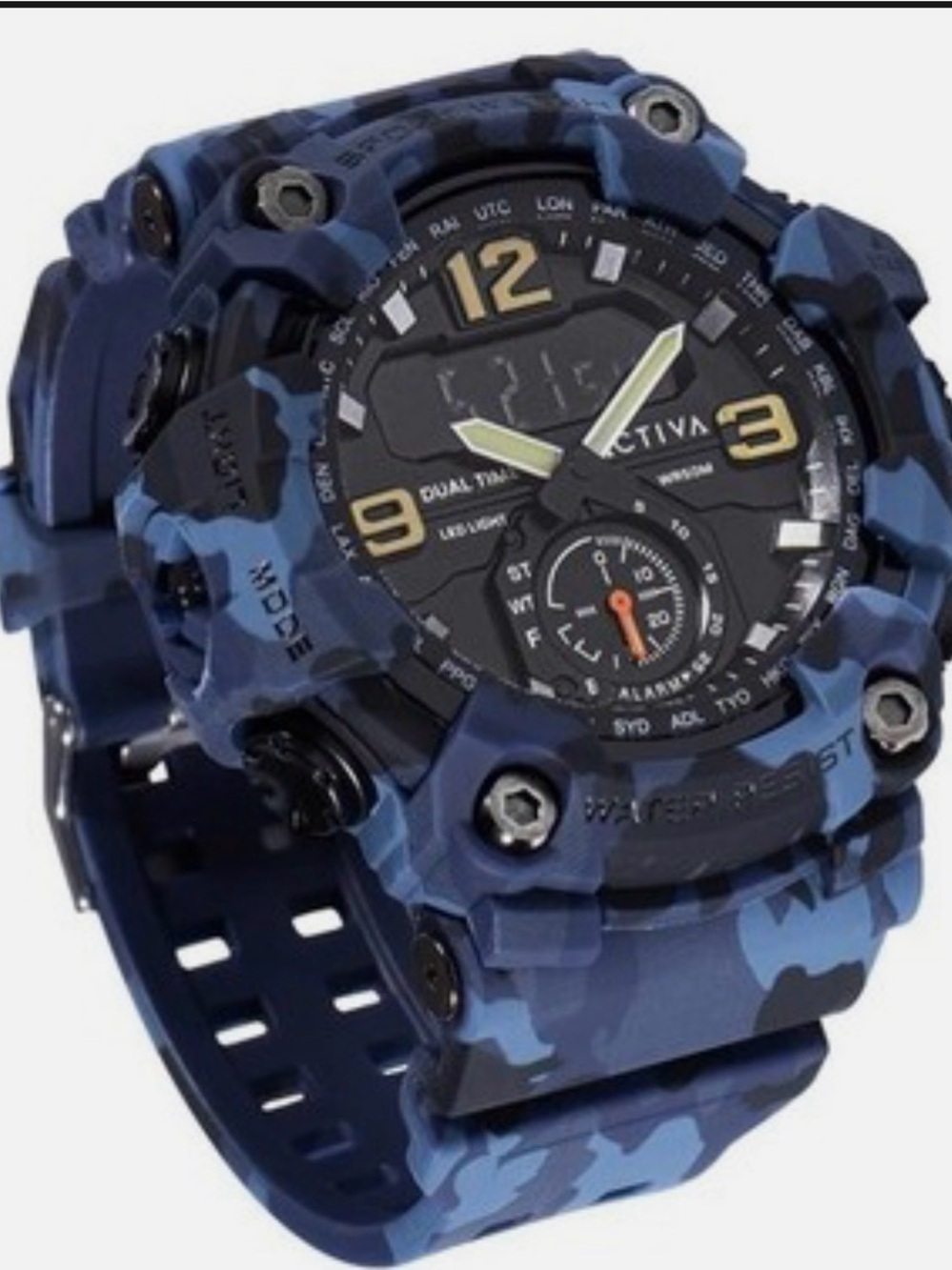 Invicta Activa X blackOps Mens digital Watch, Blue